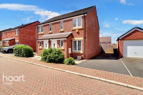 2 bedroom semi-detached house for sale, Lindersmith Close, Weldon, Corby