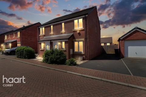 2 bedroom semi-detached house for sale, Lindersmith Close, Weldon, Corby
