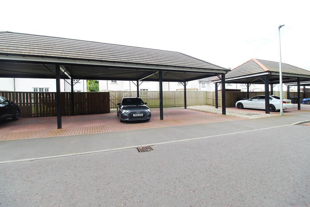 Allocated parking area