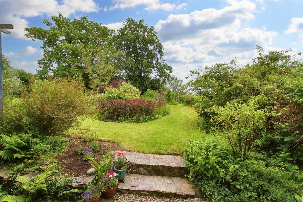 View to garden from dining room