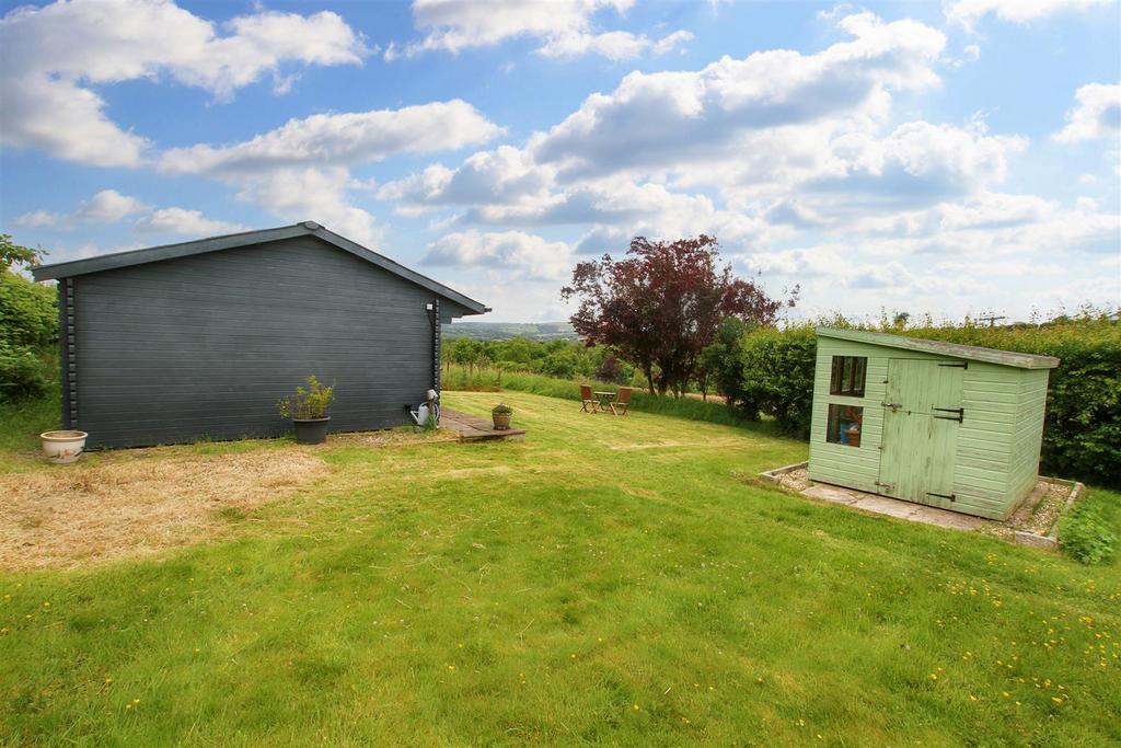 Cabin and potting shed