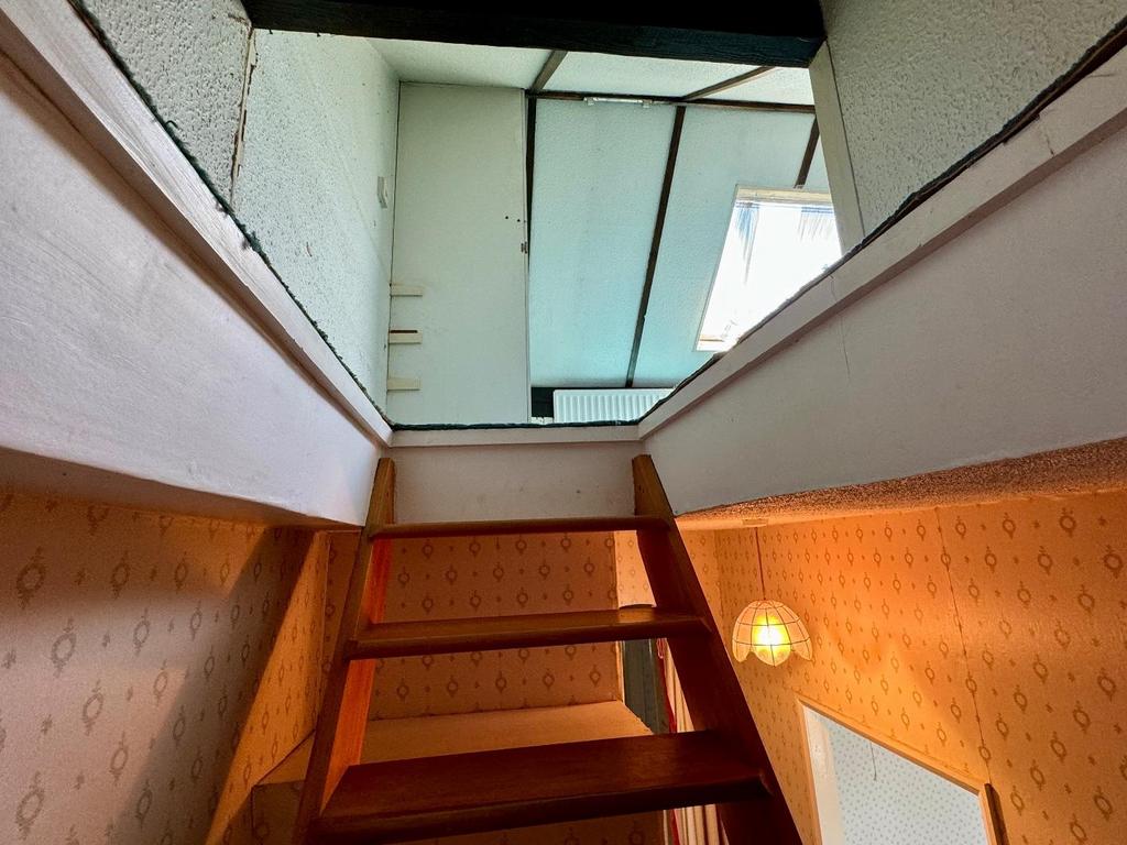 Stairs to attic