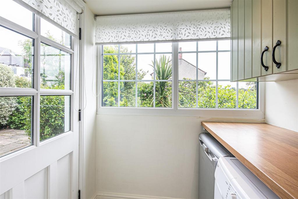 Rear porch