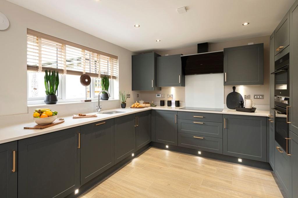 A brand new, modern kitchen is ready to go from...