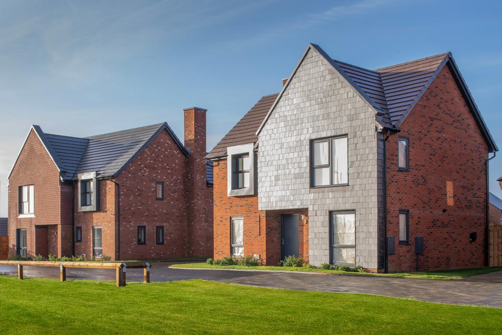 Outside view of The Milbourne 4 bedroom home