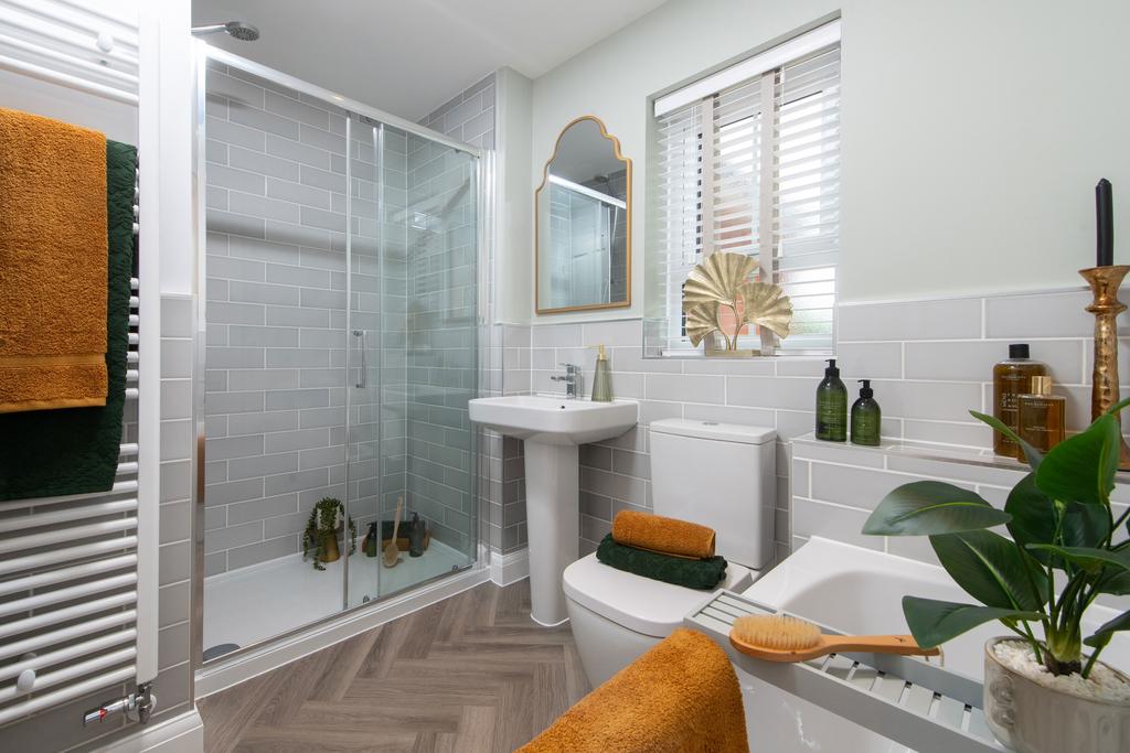 Ashtree Grove Avondale Show Home Family Bathroom