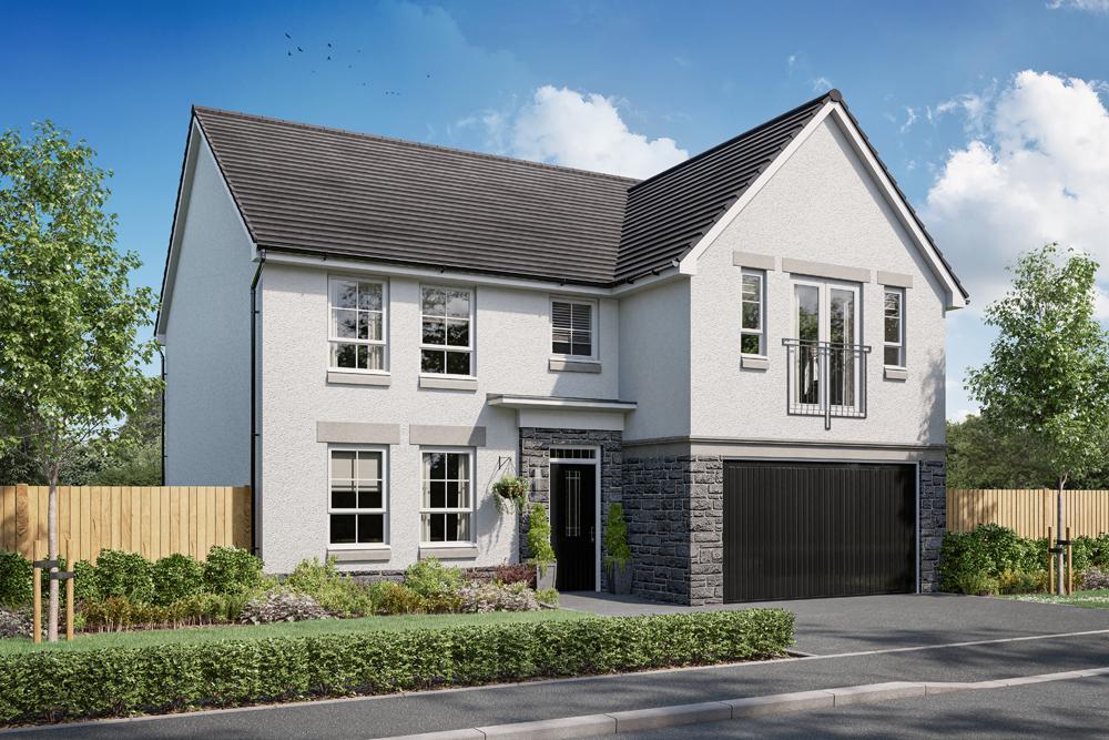 COLVILLE at DWH Eaglesham View... 4 bed detached house for sale £