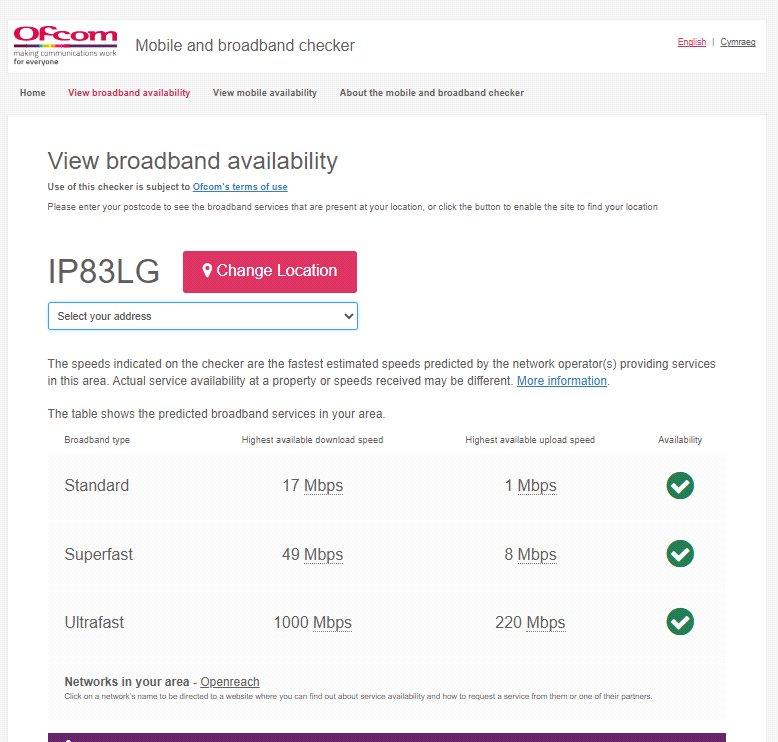 Broadband Check