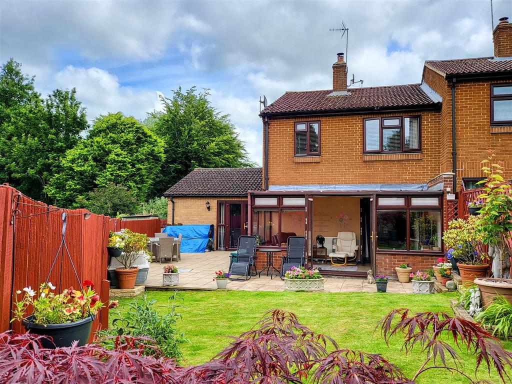 South facing rear garden