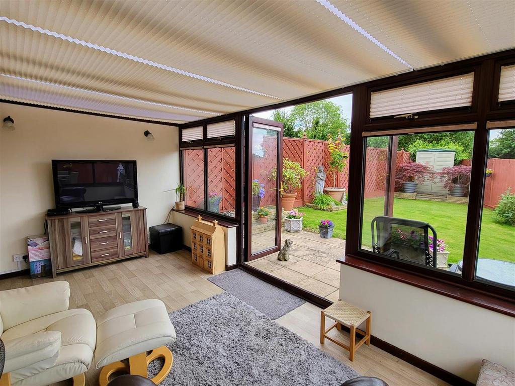 Large double glazed conservatory