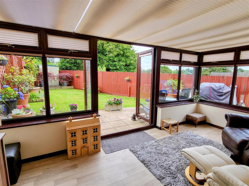 Large double glazed conservatory