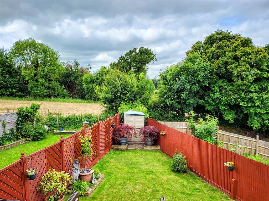 South facing rear garden