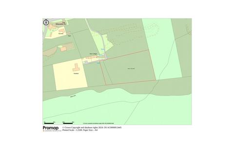 Land for sale, Land to the South of Moor Cottage, Milecastle, Haltwhistle, Northumberland