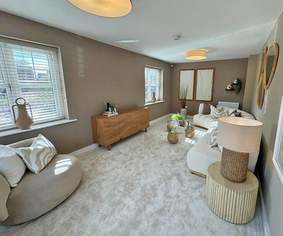 The Harewood show home at Astbury Gardens