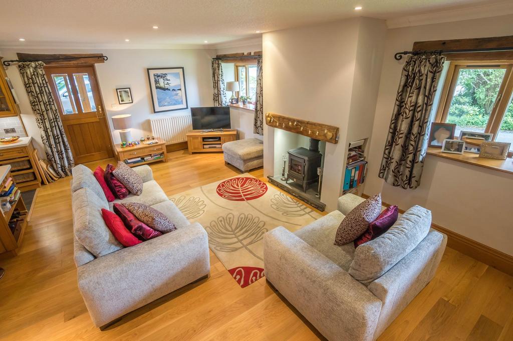 Open plan living room