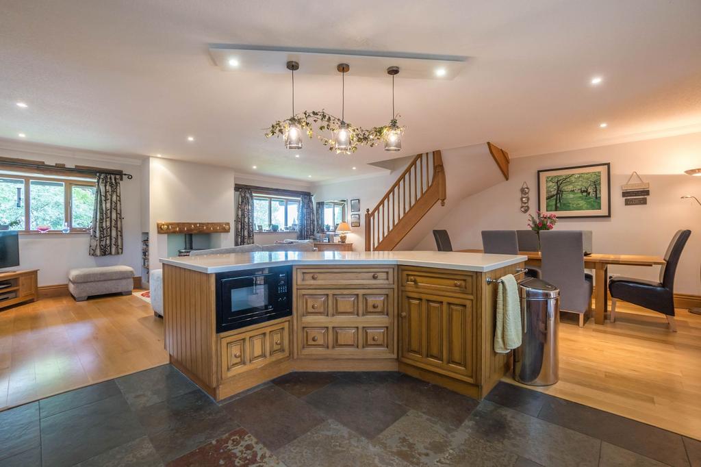 Open plan kitchen