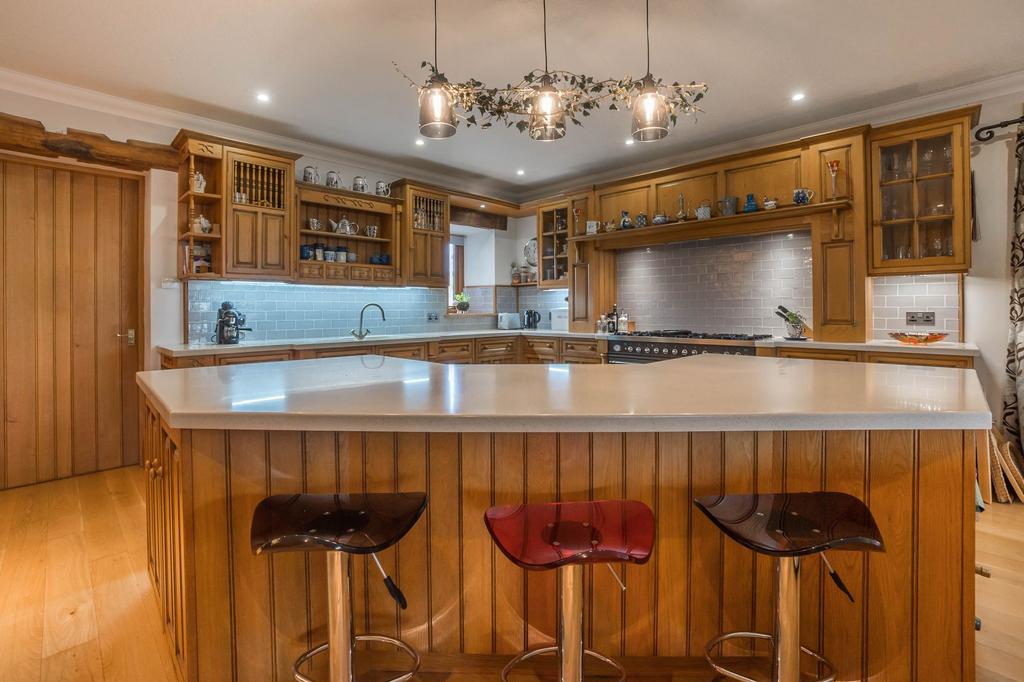 Open plan kitchen