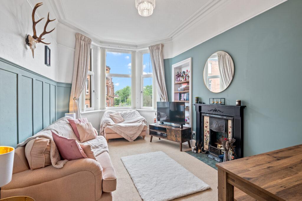 Thornwood Avenue, Thornwood, G11 7PG 1 bed flat for sale £145,000