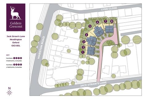 3 bedroom semi-detached house for sale, PLOT 2 Jack Straws Lane, Headington, Oxford