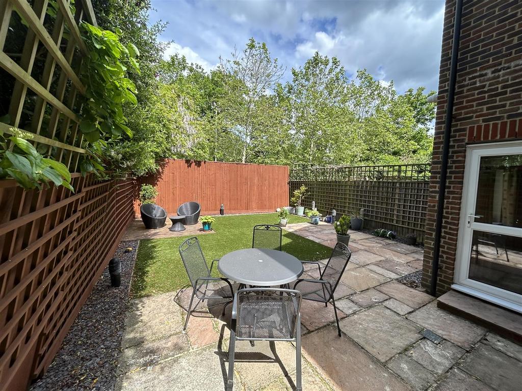 Rear garden