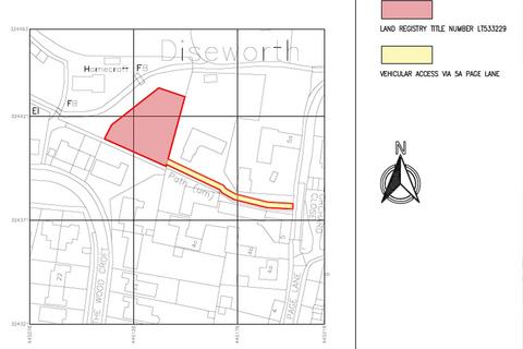 Plot for sale, Page Lane, Derby DE74