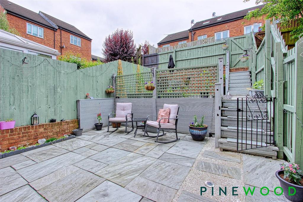 Rear garden