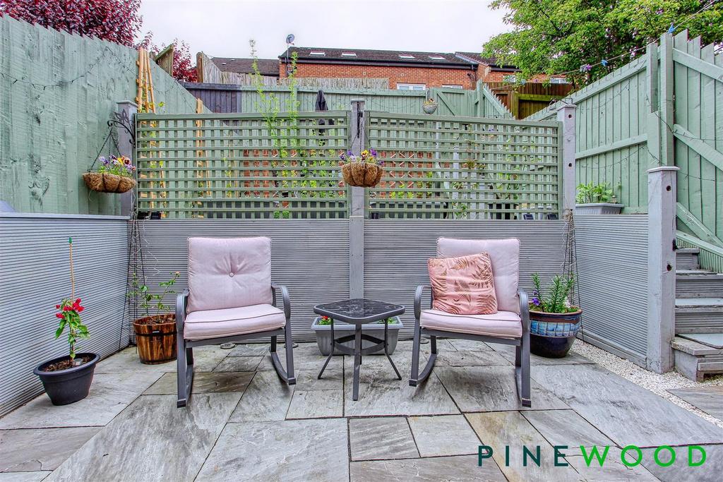 Rear garden