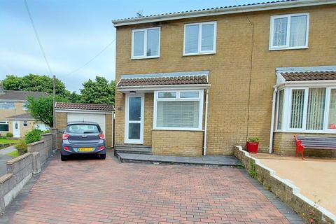 3 bedroom semi-detached house for sale, Bedford Close, Cefn Cribwr, Bridgend