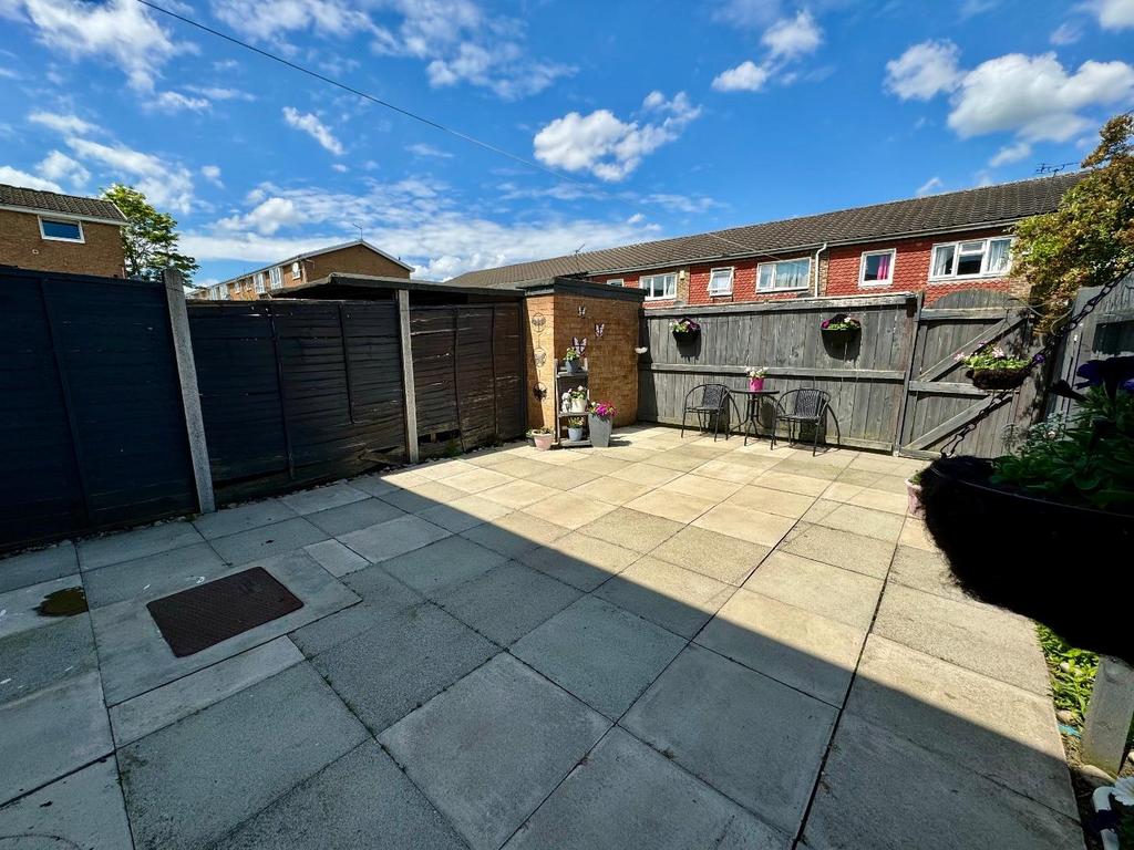 Rear garden