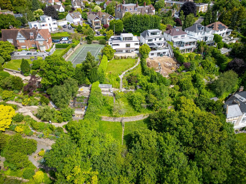 Drone South Facing Garden