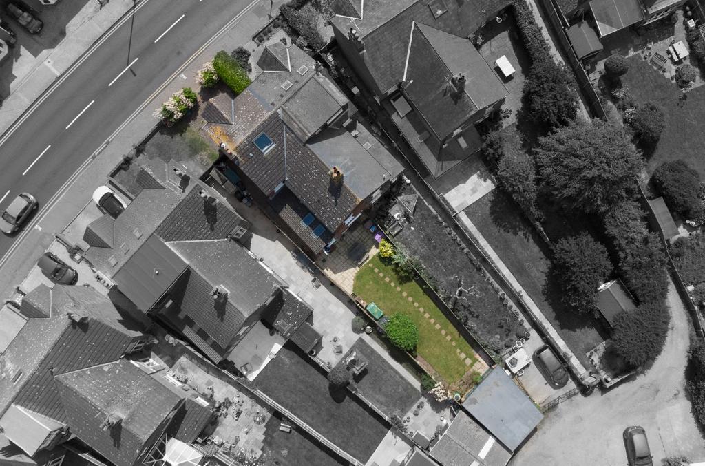 Aerial of plot
