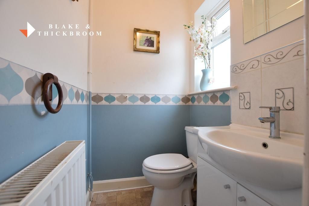 Ground floor cloakroom