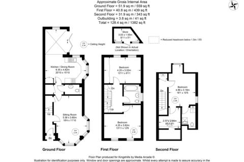 3 bedroom semi-detached house for sale, Station Approach, Marlow, Buckinghamshire