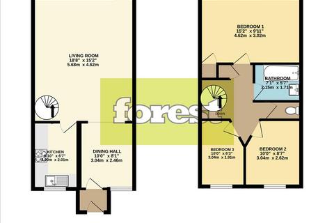 3 bedroom end of terrace house for sale, Spring Road, Feltham, Middlesex, TW13