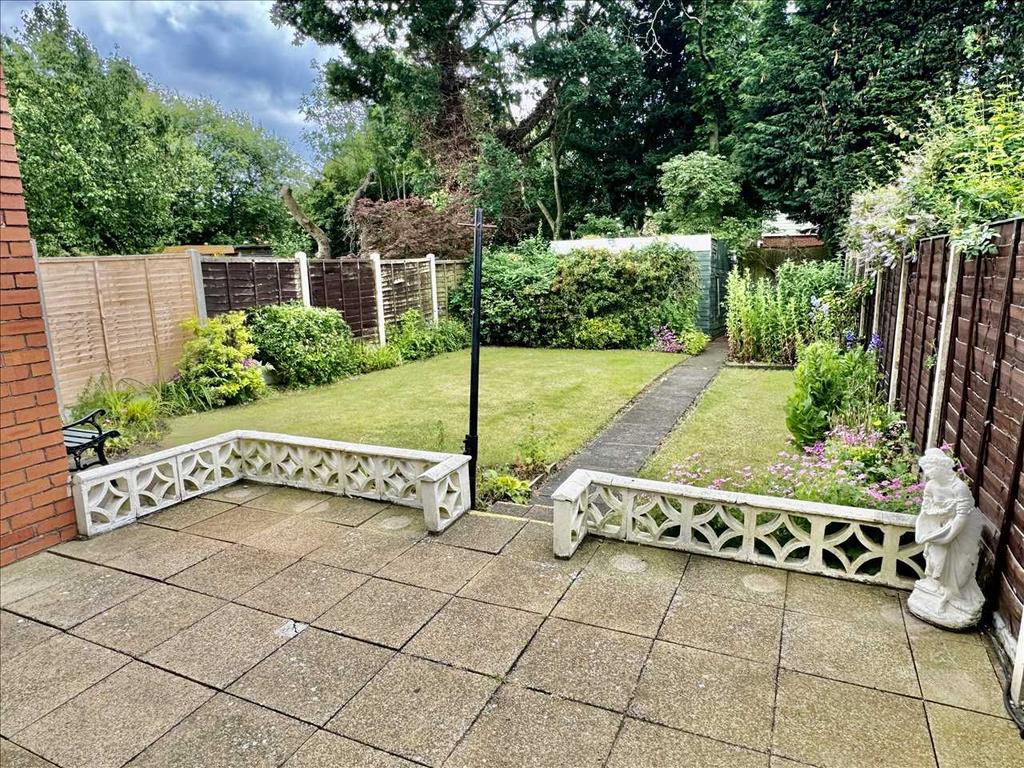 Rear garden