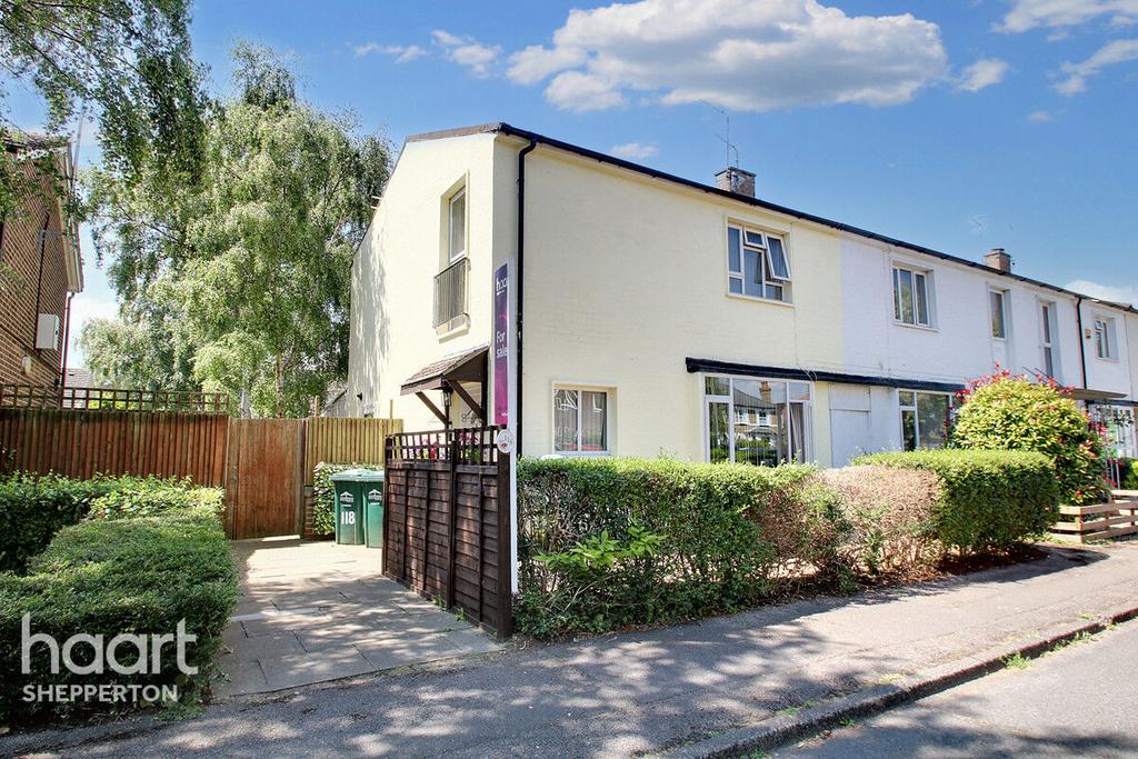 Laleham Road, Shepperton 3 bed end of terrace house for sale - £435,000