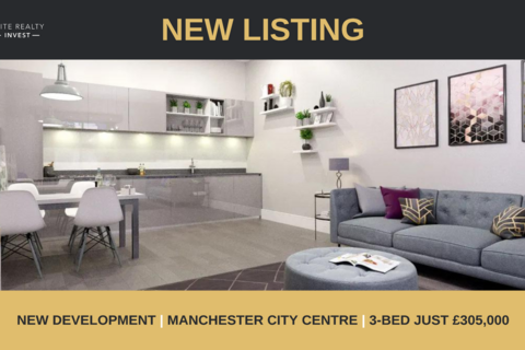 3 bedroom apartment for sale, Liverpool Street, Manchester M5