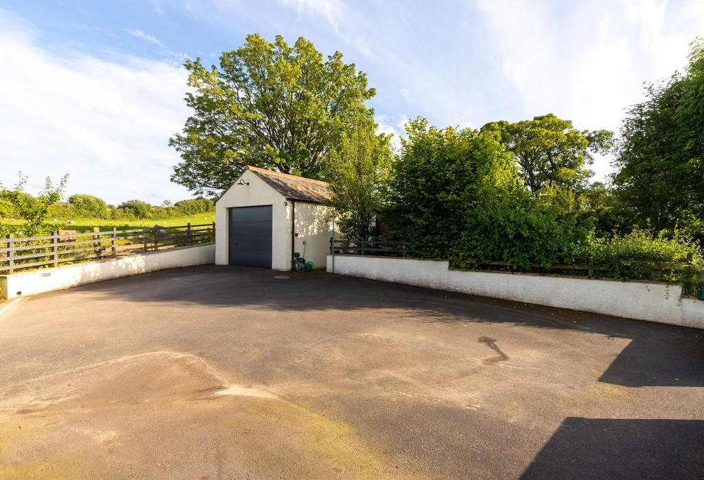 Garage and Parking Area