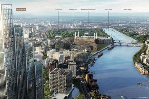 1 bedroom apartment for sale, Carnation Way, Nine Elms Way, London