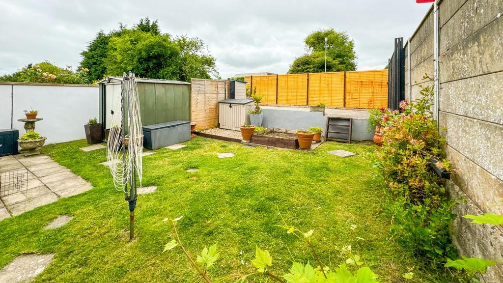 Rear garden