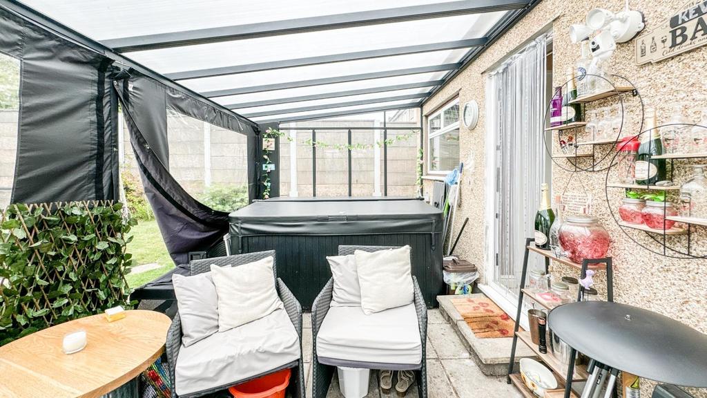 Rear garden