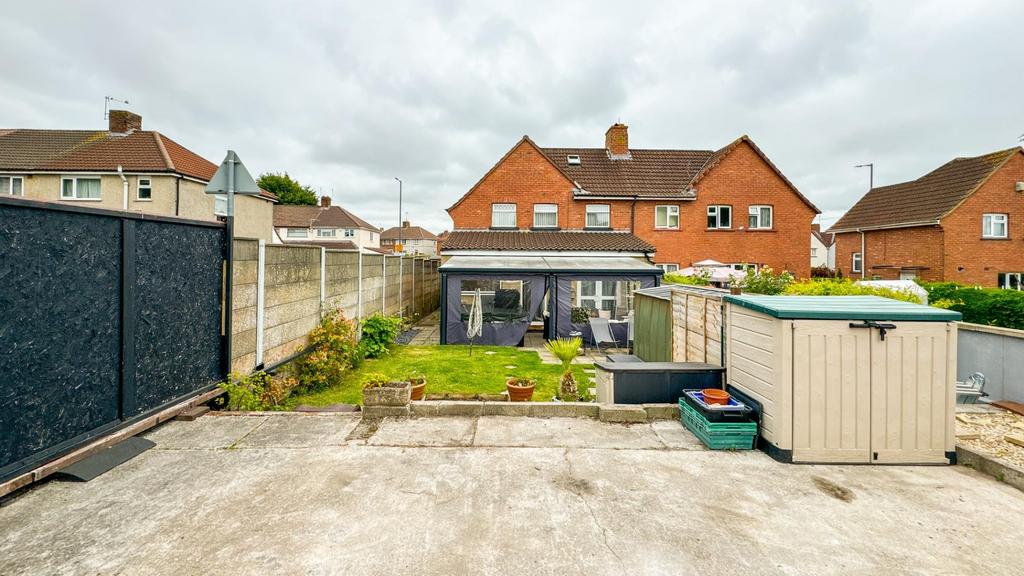 Rear garden