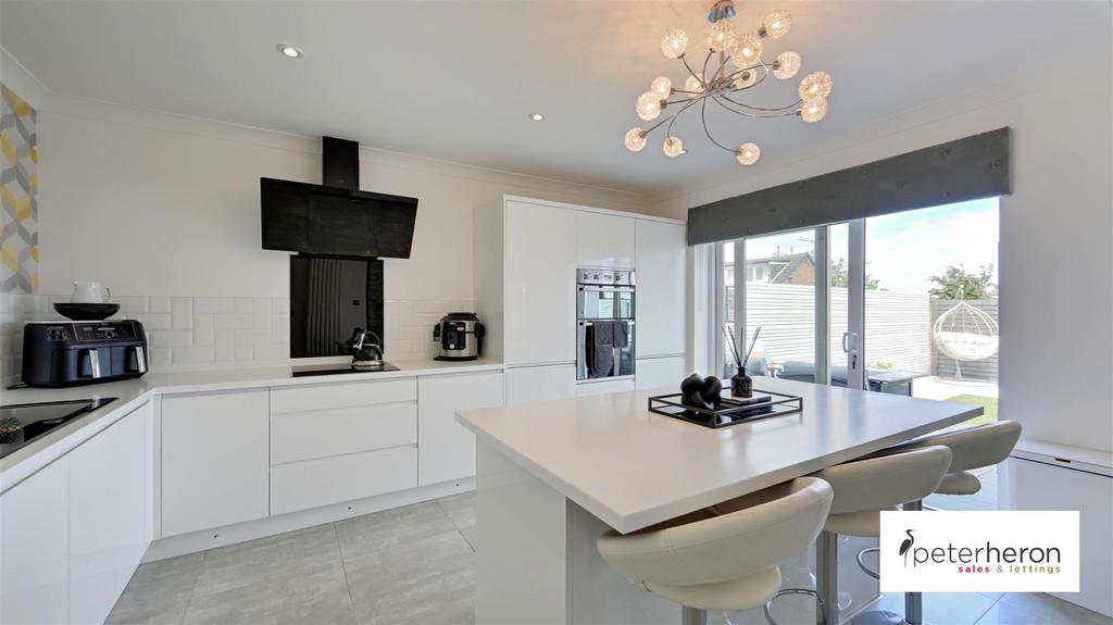 Open Plan Kitchen, Living And Dining Area