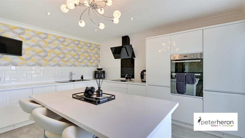 Open Plan Kitchen, Living And Dining Area