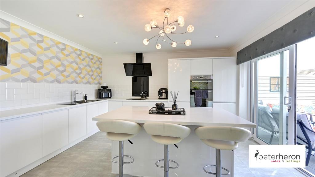 Open Plan Kitchen, Living And Dining Area