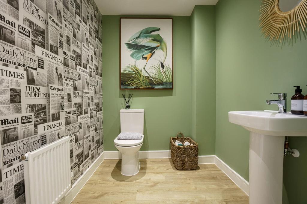 Useful downstairs toilet