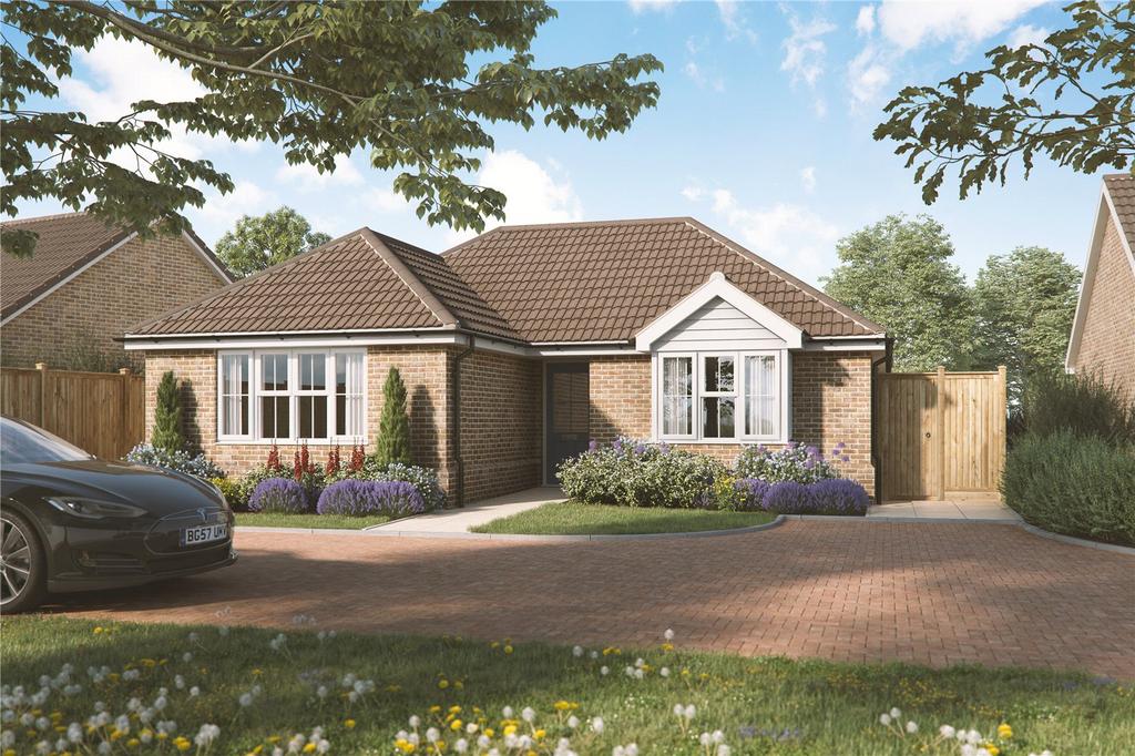 Links View, Newton, Sudbury, Suffolk... 3 bed bungalow for sale £575,000