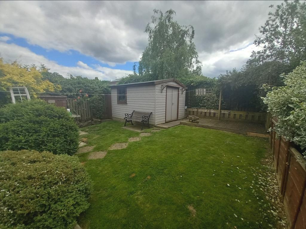 Rear garden