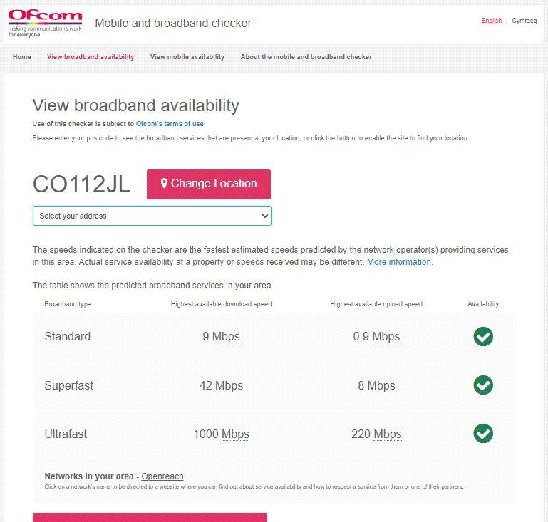Broadband Check