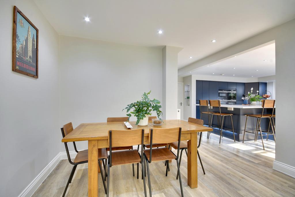 Kitchen/Breakfast Room and Family Room